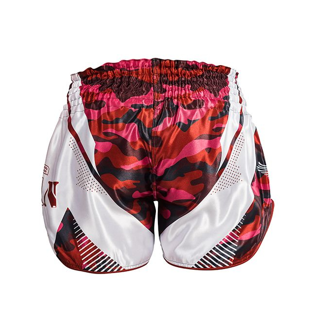 SHORT KICKBOXING ARMURA URBAN CAMO ROSU [2]