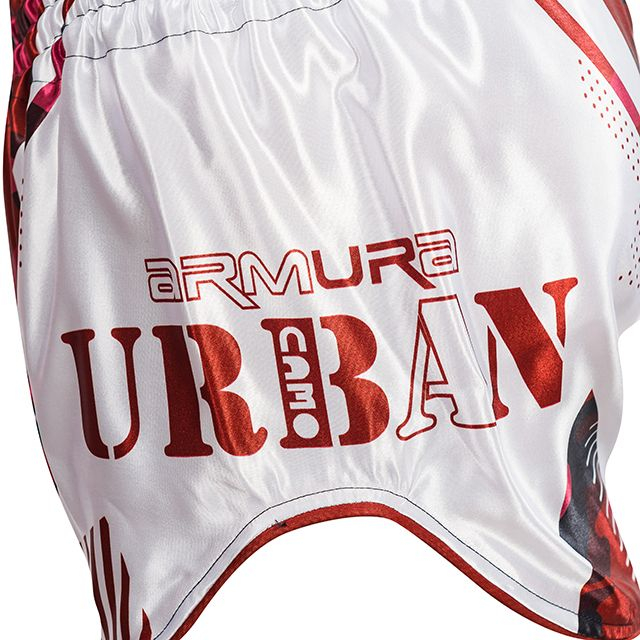 SHORT KICKBOXING ARMURA URBAN CAMO ROSU [3]