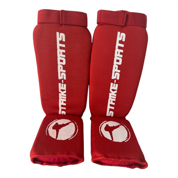TIBIERE CU VELCRO SUS STRIKESPORTS ROSII [2]