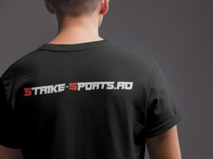 TRICOU ARTE MARTIALE STRIKE SPORTS NEGRU [3]