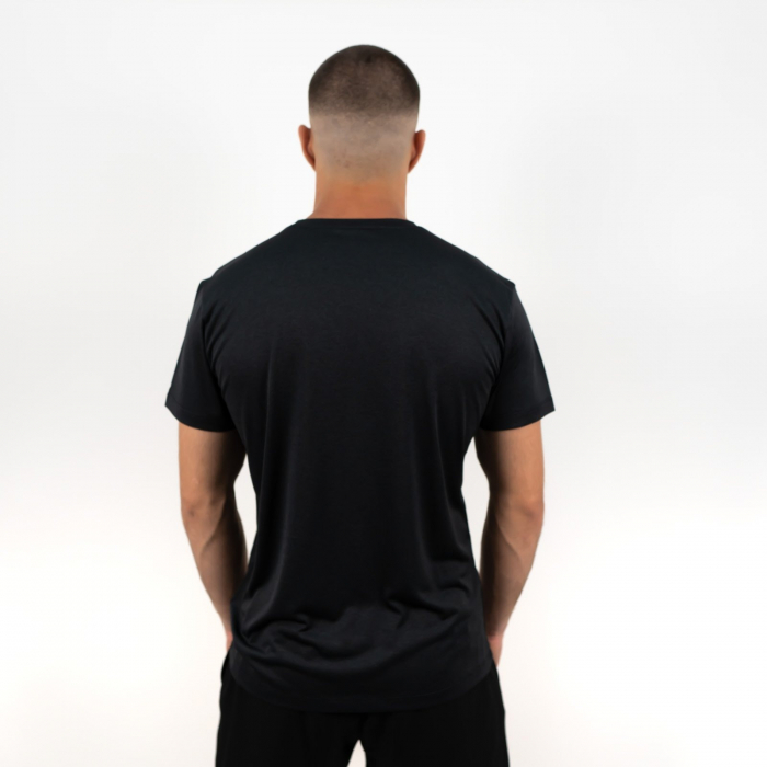 TRICOU SPORT POLIESTER FITSKIN NEGRU [3]