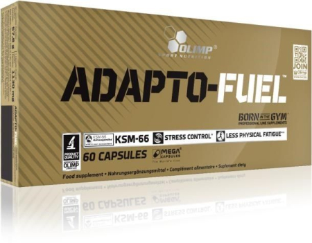 PRE-Workout - ADAPTO-FUEL 60 CAPS ANTI OBOSEALA