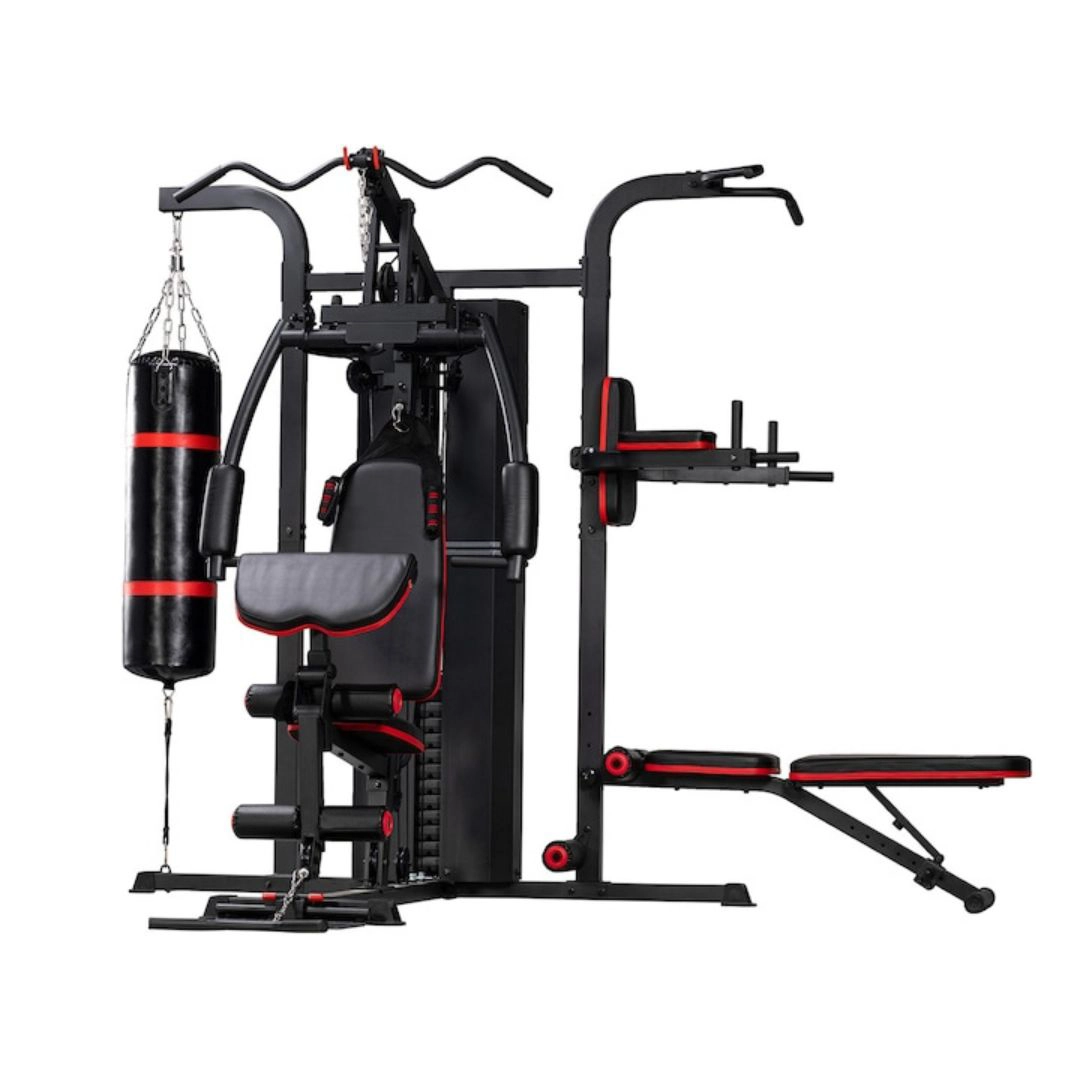 APARAT FITNESS MULTIFUNCTIONAL HOME GYM STATION CU SAC DE BOX INCLUS [3]