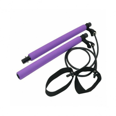 BARA FITNESS CU CORZI ELASTICE AJUSTABILE HIPERLION [1]