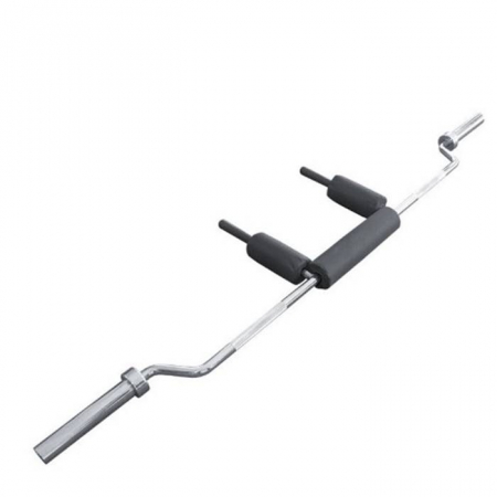 Gantere/Bare /Kettlebel - BARA SQUAT BAR PT GENOFLEXIUNI DIN OTEL CROMAT