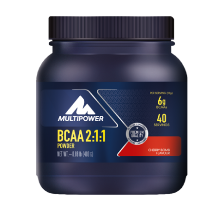 Suplimente pt Masa Musculara - BCAA Pudra 2:1:1 400g MULTIPOWER