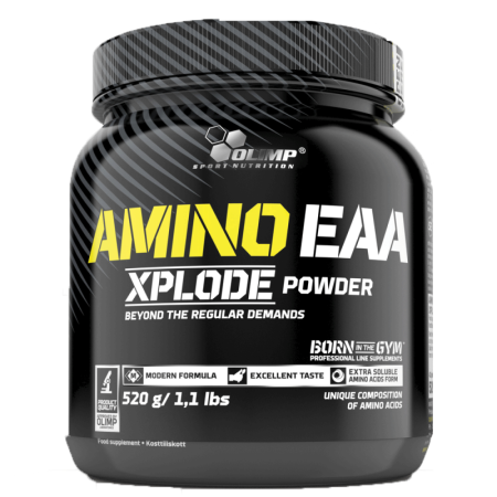 Suplimente pt Masa Musculara - BCAA XPLODE ENERGY - 500g FRUIT PUNCH