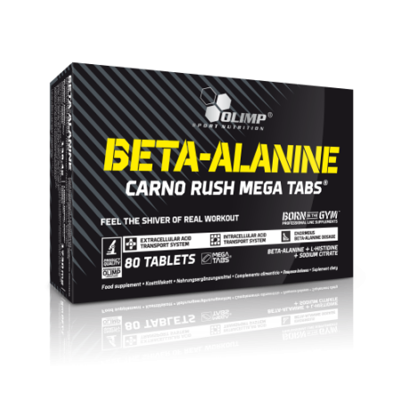 Ardere/Slabire - BETA-ALANINE CARNO RUSH MEGA TABS®