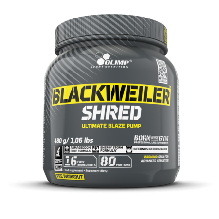 Suplimente pt Masa Musculara - BLACKWEILER PUDRA 480g