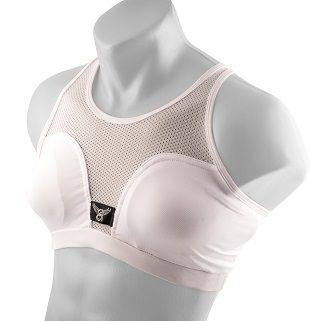 ArteMartiale/Karate/Kickboxing - Bustiera ARMURA Confort alba