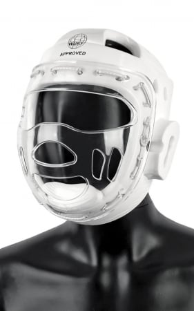 ArteMartiale/Karate/Kickboxing - CASCA ARTE MARTIALE/KARATE CU PROTECTIE TRANSPARENTA TOKAIDO WUKF
