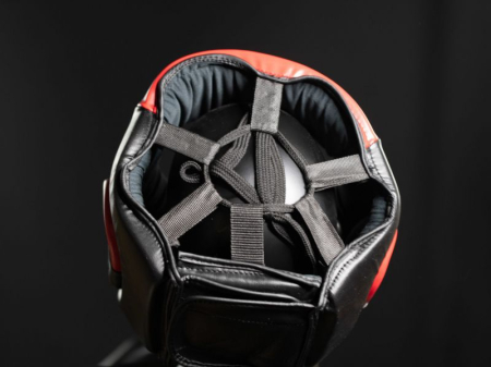 CASCA BOX/ARTE MARTIALE  THM PROTECT BLACK/RED [2]