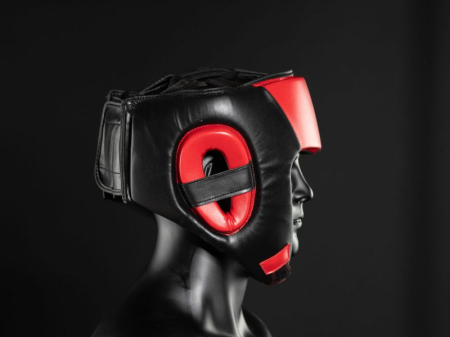 CASCA BOX/ARTE MARTIALE  THM PROTECT BLACK/RED [1]