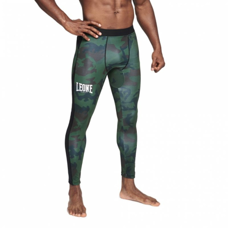 Echipament compresie - COLANT COMPRESIE LEONE CAMO GREEN