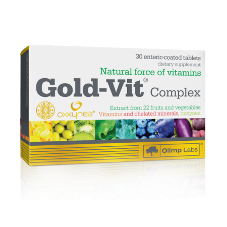 Vitamine/Minerale - COMPLEX MULTIVITAMINE GOLD VIT 30TABS