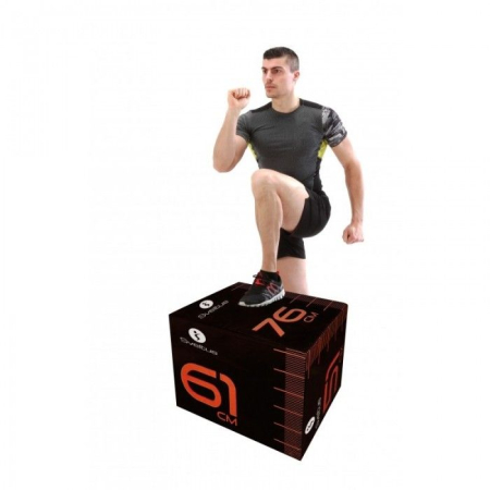 Accesorii Fitness - CUTIE PLIOMETRICACU SPUMA 51X61X76 CM SVELTUS