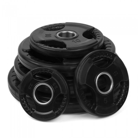 Gantere/Bare /Kettlebel - DISCURI OLIMPICE CAUCIUCATE 2.5-25KG HIPERLION