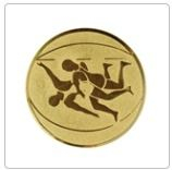Cupe/Medalii - EMBLEMA MEDALIE LUPTE LIBERE 25MM/50MM