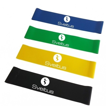 Corzi/Benzi Elastice/Expandere - ET 4 BENZI ELASTICE FITNESS  DIN LATEX SVELTUS