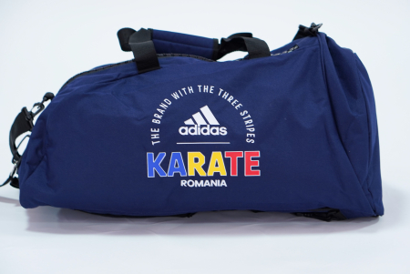 Genti Echipament - GEANTA 2 IN 1 ADIDAS KARATE ROMANIA TEXTIL