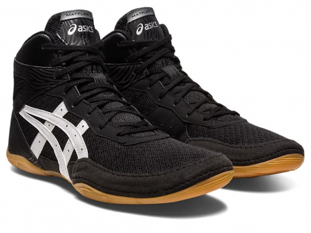 Lupte/Wrestling - GHETE LUPTE ASICS MATLFEX 7 NEGRE PT JUNIORI