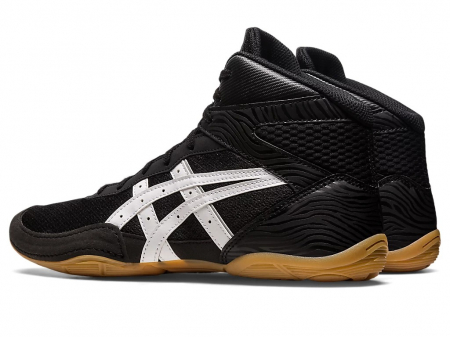 GHETE LUPTE ASICS MATLFEX 7 NEGRE PT JUNIORI [2]