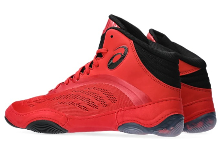 Lupte/Wrestling - GHETE LUPTE ASICS SPLIT ELITE ROSU