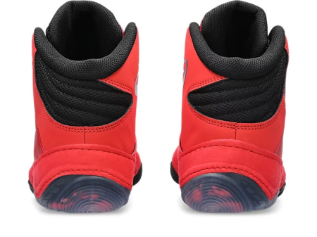 GHETE LUPTE ASICS SPLIT ELITE ROSU [2]