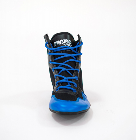 GHETE LUPTE MASIBO SPORT NEGRE/ALBASTRE PIELE [3]