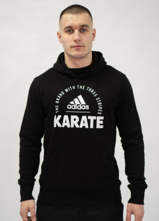 Bluze / Hanorace/Geci - HANORAC ADIDAS KARATE NEGRU