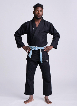 KIMONO BJJ IPPON GEAR ROOKIE NEGRU [1]