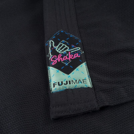 KIMONO BJJ SHAKA 20 FUJIMAE NEGRU [6]