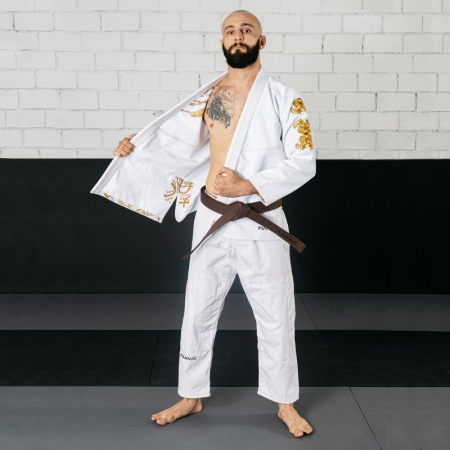 Kimono / Gi / Dobok Arte Martiale - KIMONO BJJ SHAKA 21 FUJIMAE ALB