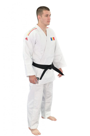 ArteMartiale/Karate/Kickboxing - KIMONO JUDO ADIDAS CHAMPION 2 IJF APROBAT 750 GRAME