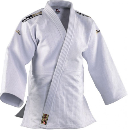 KIMONO JUDO DANRHO KANO 850 GRAME ALB [2]