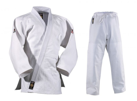 KIMONO JUDO DANRHO  SENSEI ALB 750 GRAME [3]