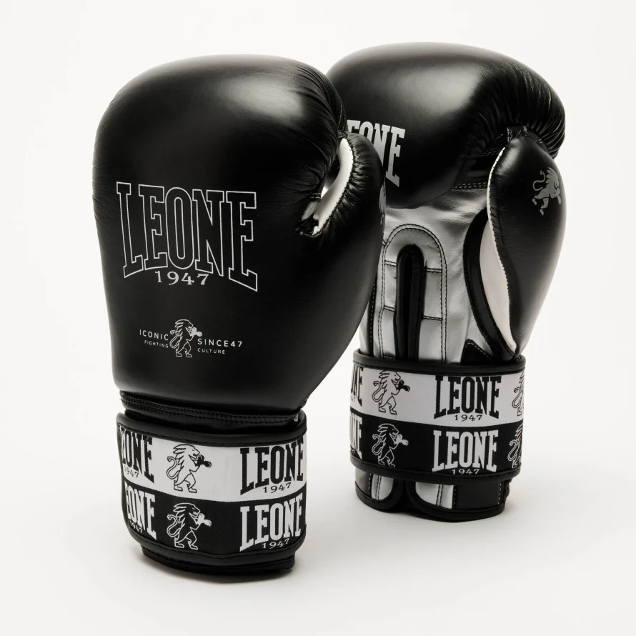Manusi Box/Kickboxing - MANUSI BOX DE PIELE LEONE  ICONIC NEGRE