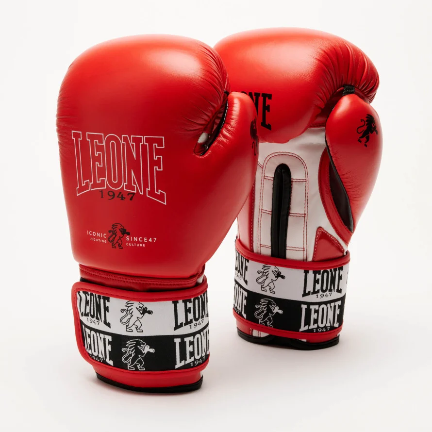 Manusi Box/Kickboxing - MANUSI BOX DE PIELE LEONE  ICONIC ROSII