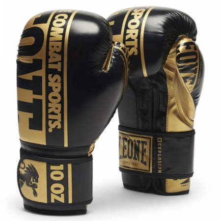 Manusi Box/Kickboxing - MANUSI DE BOX LEONE NEXPLOSION BLACK/GOLD
