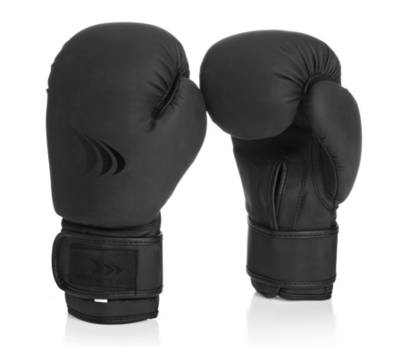 Manusi Box/Kickboxing - MANUSI DE BOX YAKIMASPORT MARS BLACK MATT COPII