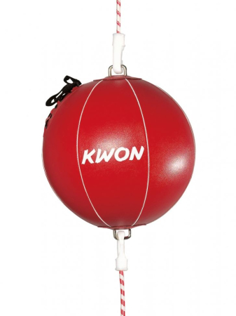 ANTRENAMENT ACASA - MINGE DE BOX CU DUBLA FIXARE SI CUSATURA  KWON PIELE ARTIFICIALA