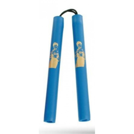 Arme Arte Martiale - NUNCHAKU SPUMA BRUCE LEE ALBASTRU
