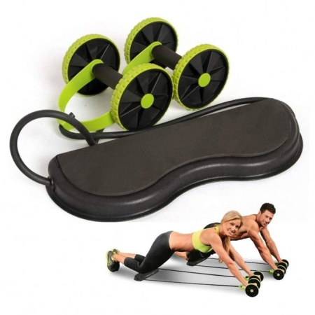 ANTRENAMENT ACASA - PARAT ABDOMEN AB ROLLER CU BENZI ELASTICE HIPERLION