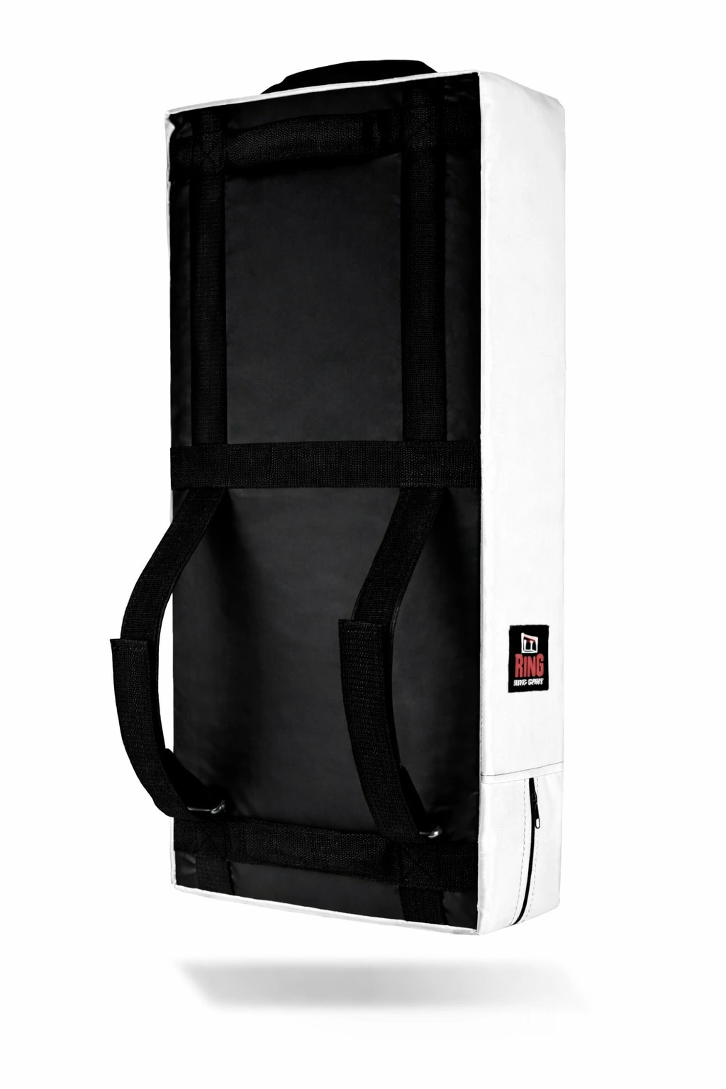 PERNA SCUT ARTE MARTIALE DREAPTA MARE ALB/NEGRU 75X35X15CM STRIKER - Copie [2]