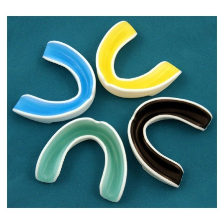 Proteze/Protectii dentare - Protecție dentară bicoloră cu gel / cutie