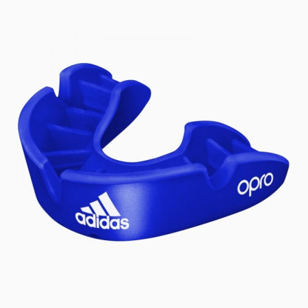 Proteze/Protectii dentare - PROTEZA BOX/ARTE MARTIALE ADIDAS OPRO BRONZE ALBASTRA