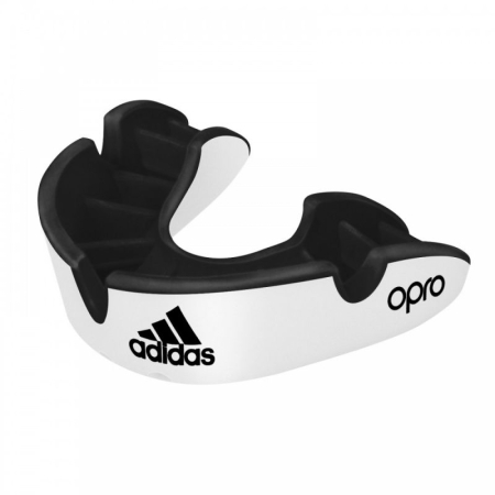 Proteze/Protectii dentare - PROTEZA BOX/ARTE MARTIALE ADIDAS OPRO SILVER WHITE/BLACK