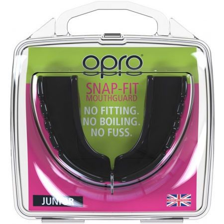 Proteze/Protectii dentare - PROTEZA DINTI OPRO SNAP FIT  JUNIOR NEAGRA
