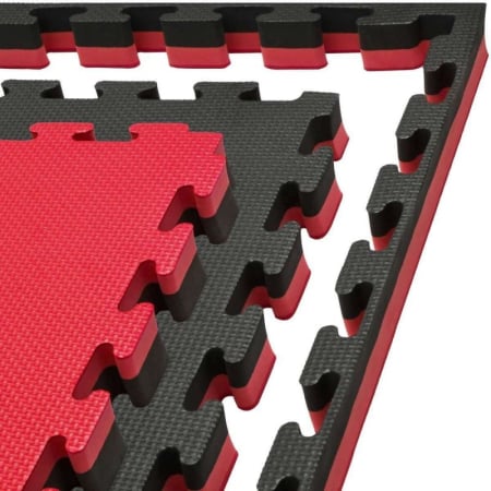 SALTEA TATAMI 1MX1M NEGRU/ROSU 4CM [1]