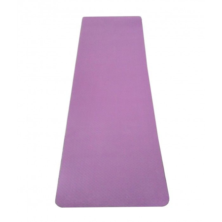 Saltele/Covorase - Saltea yoga TPE gri cu mov